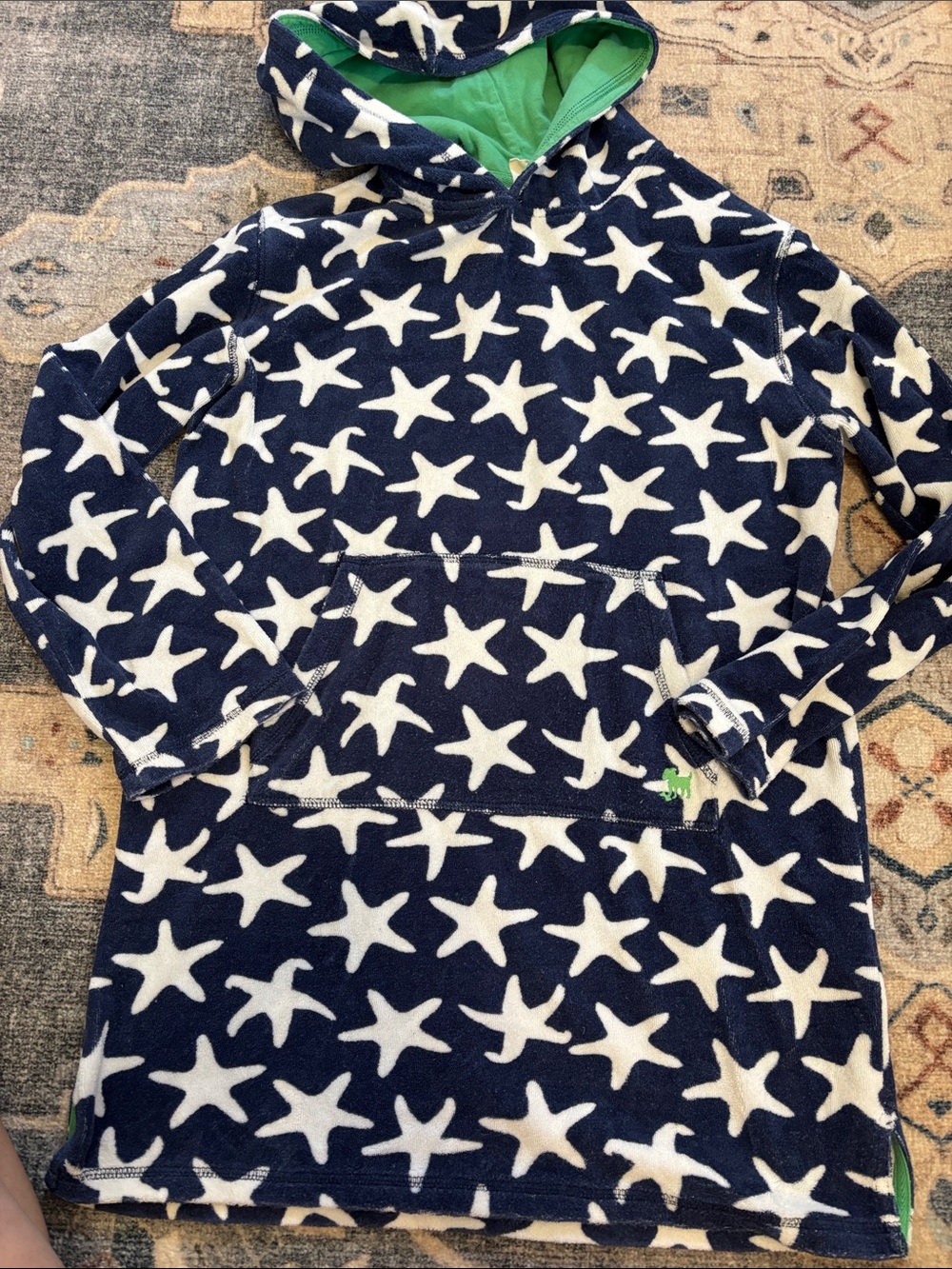 Mini-Biden Kids starfish cover up. Size 11/12
